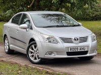USED 2009 09 TOYOTA AVENSIS 1.8 V-Matic TR Saloon 4dr Petrol Manual Euro 4 (146 ps) 