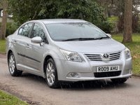 USED 2009 09 TOYOTA AVENSIS 1.8 V-Matic TR Saloon 4dr Petrol Manual Euro 4 (146 ps) 