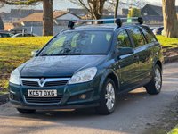 USED 2007 57 VAUXHALL ASTRA 1.8i 16v Design Estate 5dr Petrol Manual (178 g/km, 138 bhp) 