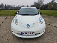 USED 2017 67 NISSAN LEAF 30kWh Black Edition Hatchback 5dr Electric Auto (109 bhp) 