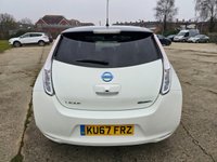 USED 2017 67 NISSAN LEAF 30kWh Black Edition Hatchback 5dr Electric Auto (109 bhp) 