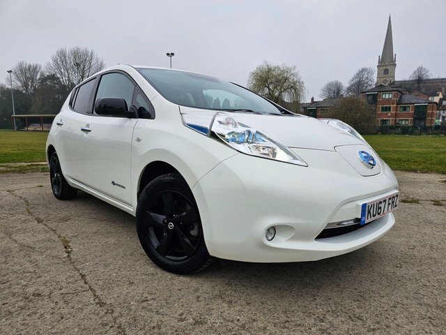 2017 67 Nissan Leaf 30kWh Black Edition Hatchback 5dr Electric Auto (109 bhp)