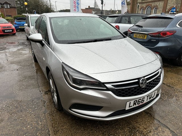 2016 66 Vauxhall Astra 1.6 CDTi ecoFLEX Design Hatchback 5dr Diesel Manual Euro 6 (s/s) (110 ps)