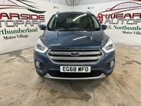 USED 2019 68 FORD KUGA 1.5 TDCi EcoBlue Titanium Edition SUV 5dr Diesel Manual Euro 6 (s/s) (120 ps) Euro 6, 2 keys, FSH, NAV, alloys