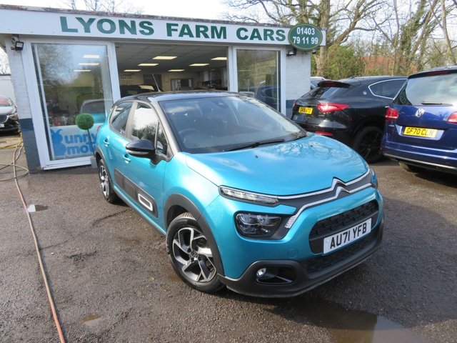 2021 71 Citroen C3 1.2 PureTech Shine Hatchback 5dr Petrol EAT6 Euro 6 (s/s) (110 ps)