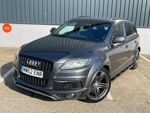 2012 62 Audi Q7 3.0 TDI V6 S line Plus SUV 5dr Diesel Tiptronic quattro Euro 5 (s/s) (245 ps)