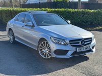USED 2017 17 MERCEDES-BENZ C-CLASS 2.1 C220d AMG Line (Premium Plus) Saloon 4dr Diesel G-Tronic+ 4MATIC Euro 6 (s/s) (170 ps) 