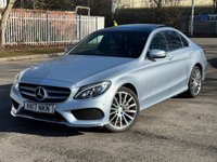 USED 2017 17 MERCEDES-BENZ C-CLASS 2.1 C220d AMG Line (Premium Plus) Saloon 4dr Diesel G-Tronic+ 4MATIC Euro 6 (s/s) (170 ps) 
