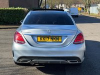 USED 2017 17 MERCEDES-BENZ C-CLASS 2.1 C220d AMG Line (Premium Plus) Saloon 4dr Diesel G-Tronic+ 4MATIC Euro 6 (s/s) (170 ps) 