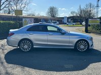 USED 2017 17 MERCEDES-BENZ C-CLASS 2.1 C220d AMG Line (Premium Plus) Saloon 4dr Diesel G-Tronic+ 4MATIC Euro 6 (s/s) (170 ps) 