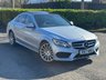 USED 2017 17 MERCEDES-BENZ C-CLASS 2.1 C220d AMG Line (Premium Plus) Saloon 4dr Diesel G-Tronic+ 4MATIC Euro 6 (s/s) (170 ps) 