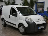 USED 2010 10 CITROEN NEMO 1.4 HDi 8v LX Panel Van 3dr Diesel Manual FWD L1 H1 (119 g/km, 70 bhp) TIDY EXAMPLE SAT NAV BLUETOOTH REAR VIEW CAMERA PLYLINED
