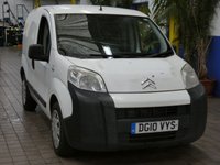 USED 2010 10 CITROEN NEMO 1.4 HDi 8v LX Panel Van 3dr Diesel Manual FWD L1 H1 (119 g/km, 70 bhp) TIDY EXAMPLE SAT NAV BLUETOOTH REAR VIEW CAMERA PLYLINED