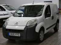 USED 2010 10 CITROEN NEMO 1.4 HDi 8v LX Panel Van 3dr Diesel Manual FWD L1 H1 (119 g/km, 70 bhp) TIDY EXAMPLE SAT NAV BLUETOOTH REAR VIEW CAMERA PLYLINED