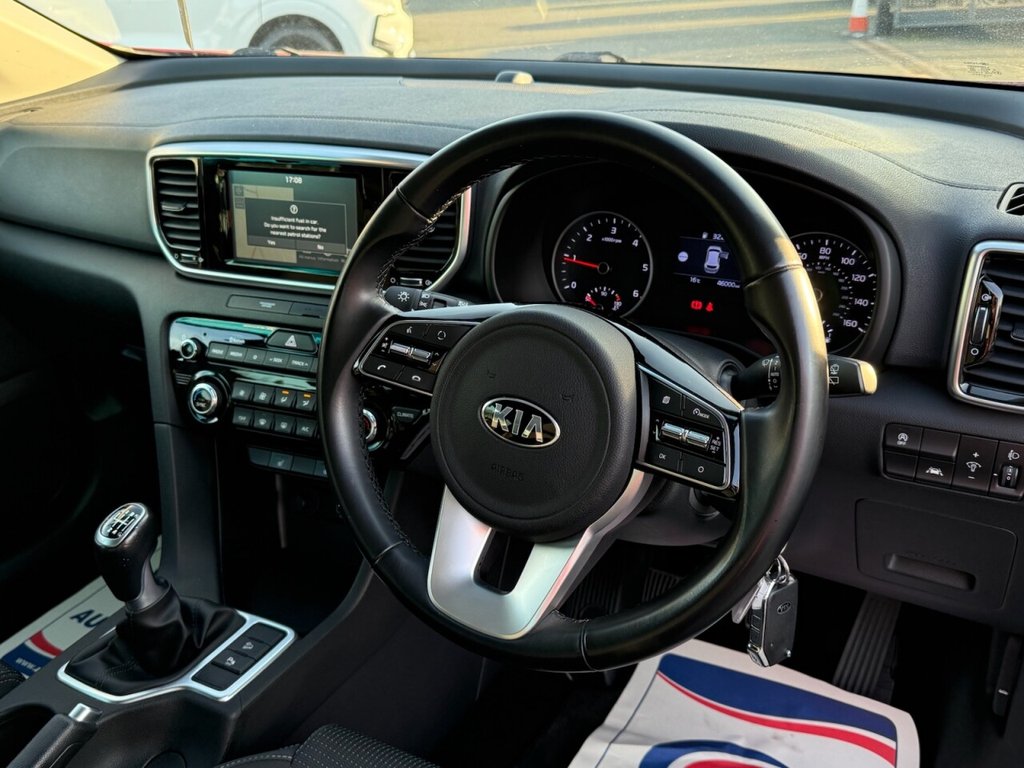 USED 2020 69 KIA SPORTAGE 1.6 CRDi EcoDynamics+ 2 SUV 5dr Diesel Hybrid Manual Euro 6 (s/s) (134 bhp) SAT NAV / APPLE CAR PLAY / DAB
