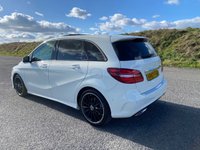 USED 2017 67 MERCEDES-BENZ B-CLASS 2.1 B220d AMG Line (Premium Plus) MPV 5dr Diesel 7G-DCT Euro 6 (s/s) (177 ps) JUST 7,500 MILES FROM NEW - NIGHT PACKAGE - SUROOF - HEATED SEATS - PREMIUM PACKAGE - REAR CAMERA  - HARMAN KARDON STEREO