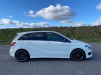USED 2017 67 MERCEDES-BENZ B-CLASS 2.1 B220d AMG Line (Premium Plus) MPV 5dr Diesel 7G-DCT Euro 6 (s/s) (177 ps) JUST 7,500 MILES FROM NEW - NIGHT PACKAGE - SUROOF - HEATED SEATS - PREMIUM PACKAGE - REAR CAMERA  - HARMAN KARDON STEREO