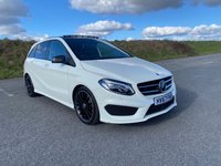 USED 2017 67 MERCEDES-BENZ B-CLASS 2.1 B220d AMG Line (Premium Plus) MPV 5dr Diesel 7G-DCT Euro 6 (s/s) (177 ps) JUST 7,500 MILES FROM NEW - NIGHT PACKAGE - SUROOF - HEATED SEATS - PREMIUM PACKAGE - REAR CAMERA  - HARMAN KARDON STEREO