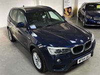 USED 2014 64 BMW X3 2.0 20d SE SUV 5dr Diesel Auto xDrive Euro 6 (s/s) (190 ps) 