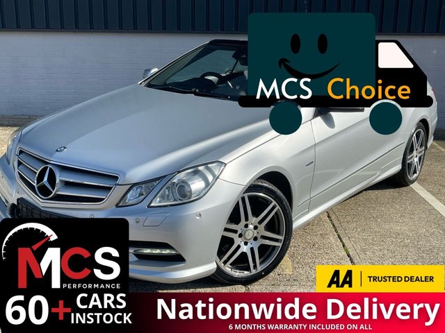2011 61 MERCEDES-BENZ E-CLASS 3.0 E350 CDI V6 BlueEfficiency Sport Edition 125 Cabriolet 2dr Diesel G-Tronic Euro 5 (265 ps) NO TRUMP TARRIFS AT MCS !!