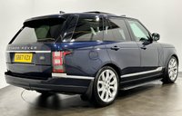 USED 2017 67 LAND ROVER RANGE ROVER 3.0 TD V6 Vogue SUV 5dr Diesel Auto 4WD Euro 6 (s/s) (258 ps) Strking Loire Blue Metallic , Premium Porcelain Full Leather Interior, Sliding Panoramic Glass Roof,