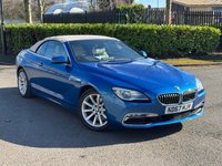 USED 2017 67 BMW 6 SERIES 3.0 640d SE Convertible 2dr Diesel Auto Euro 6 (s/s) (313 ps) 