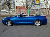 USED 2017 67 BMW 6 SERIES 3.0 640d SE Convertible 2dr Diesel Auto Euro 6 (s/s) (313 ps) 