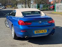 USED 2017 67 BMW 6 SERIES 3.0 640d SE Convertible 2dr Diesel Auto Euro 6 (s/s) (313 ps) 