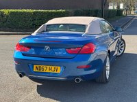 USED 2017 67 BMW 6 SERIES 3.0 640d SE Convertible 2dr Diesel Auto Euro 6 (s/s) (313 ps) 