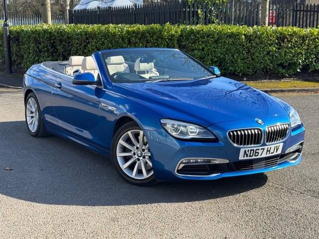 2017 67 BMW 6 Series 3.0 640d SE Convertible 2dr Diesel Auto Euro 6 (s/s) (313 ps)