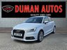 USED 2017 17 AUDI A1 1.4 TFSI S line Sportback 5dr Petrol S Tronic Euro 6 (s/s) (125 ps) REAR PARKING SENSORS+  DAYTIME RUNNING LIGHTS+  PRIVACY GLASS+  HALF LEATHER+  LEATHER STEERING WHEEL+  TRACTION CONTROL+  TYRE PRESSURE MONITORING SYSTEM+  CRUISE CONTROL+  AUTO HEADLIGHTS+  CLIMATE CONTROL+  BLUETOOTH+  SAT NAV+  S LINE DESIGN+  17 INCH ALLOY WHEEL+