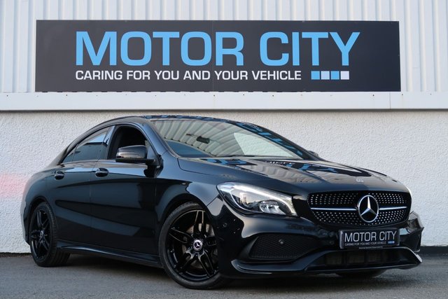 2017 67 MERCEDES-BENZ CLA 2.1 CLA220d AMG Line Coupe 4dr Diesel 7G-DCT Euro 6 (s/s) (177 ps) STEALTHY LOADED AUTOMATIC