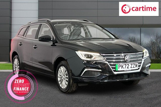 View our MG 5 61.1kWh Exclusive Long Range Estate 5dr Electric Auto (156 ps) Rear Parking Camera, 8-Inch Touchscreen, Electric Drivers Seat, In-Car Navigation, Bluetooth