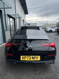 USED 2023 P MERCEDES-BENZ CLA 1.3 CLA180h MHEV AMG Line (Premium Plus) Coupe 4dr Petrol Hybrid 7G-DCT Euro 6 (s/s) (150 ps) 