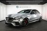 USED 2017 MERCEDES-BENZ E-CLASS 4.0 E63 V8 BiTurbo AMG S Edition 1 Saloon 4dr Petrol SpdS MCT 4MATIC+ Euro 6 (s/s) (612 ps) FMSH | Designo Selenite Grey Magno