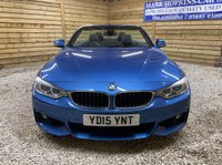 USED 2015 15 BMW 4 SERIES 3.0 435i M Sport Convertible 2dr Petrol Auto Euro 6 (s/s) (306 ps) 32,993 MLS ONLY TWO OWNERS &pound;5,735 EXTRAS OUTSTANDING