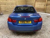 USED 2015 15 BMW 4 SERIES 3.0 435i M Sport Convertible 2dr Petrol Auto Euro 6 (s/s) (306 ps) 32,993 MLS ONLY TWO OWNERS &pound;5,735 EXTRAS OUTSTANDING