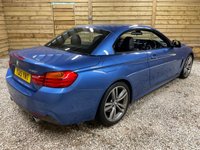 USED 2015 15 BMW 4 SERIES 3.0 435i M Sport Convertible 2dr Petrol Auto Euro 6 (s/s) (306 ps) 32,993 MLS ONLY TWO OWNERS &pound;5,735 EXTRAS OUTSTANDING