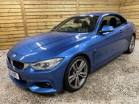 USED 2015 15 BMW 4 SERIES 3.0 435i M Sport Convertible 2dr Petrol Auto Euro 6 (s/s) (306 ps) 32,993 MLS ONLY TWO OWNERS &pound;5,735 EXTRAS OUTSTANDING