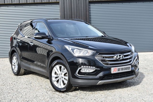 2016 16 Hyundai Santa FE 2.2 CRDi Blue Drive Premium SUV 5dr Diesel Auto 4WD Euro 6 (s/s) (7 Seat) (200 ps)
