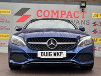 USED 2016 16 MERCEDES-BENZ C-CLASS 2.1 C220d Sport (Premium) Coupe 2dr Diesel G-Tronic+ Euro 6 (s/s) (170 ps) &pound;20.00 A YEAR TO TAX, AUTO, 68.9 MPG, HIGH SPEC!!!