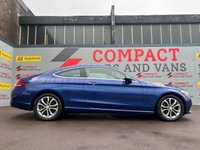 USED 2016 16 MERCEDES-BENZ C-CLASS 2.1 C220d Sport (Premium) Coupe 2dr Diesel G-Tronic+ Euro 6 (s/s) (170 ps) &pound;20.00 A YEAR TO TAX, AUTO, 68.9 MPG, HIGH SPEC!!!