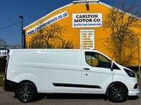 USED 2021 71 FORD TRANSIT CUSTOM 2.0 300 Eco Blue Leader L2 H1 Panel Van Euro 6 (130 ps) Stunning Example Throughout