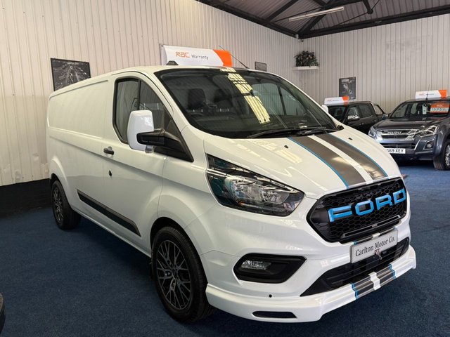 2021 71 Ford Transit Custom 2.0 300 Eco Blue Leader L2 H1 Panel Van Euro 6 (130 ps)