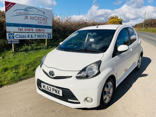 2013 62 Toyota Aygo 1.0 VVT-i Fire Hatchback 5dr Petrol Manual Euro 5 (67 ps)