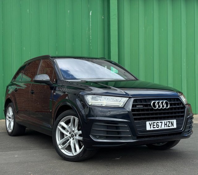 View our Audi Q7 3.0 TDI V6 S line SUV 5dr Diesel Tiptronic quattro Euro 6 (s/s) (272 ps)