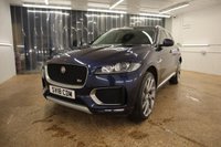 USED 2018 18 JAGUAR F-PACE 3.0 D300 V6 S SUV 5dr Diesel Auto AWD Euro 6 (s/s) (300 ps) LAST SERVICE UNDER 1,000 MILES AGO, FULL LENGTH PANORAMIC SUNROOF, HEATED SEATS