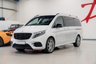 USED 2018 18 MERCEDES-BENZ V-CLASS 2.2 V250d AMG Line MPV 5dr Diesel G-Tronic+ Euro 6 (s/s) 8 Seat LWB (190 ps) HUGE SPEC / PEARL WHITE / GTR GRILL