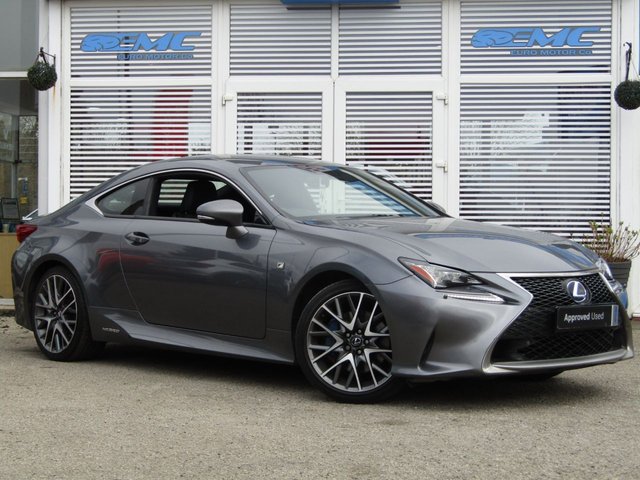 2017 17 Lexus Rc 2.5 300h F Sport Coupe 2dr Petrol Hybrid CVT Euro 6 (s/s) (223 ps)
