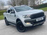 USED 2018 18 FORD RANGER 3.2 TDCi Wildtrak Pickup Double Cab 4dr Diesel Auto 4WD Euro 5 (200 ps) FULL SERVICE HISTORY + UPGRADED GR
